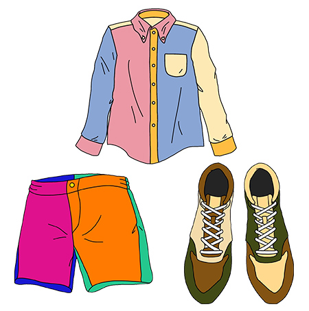 クレイジーパターンの例