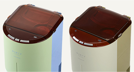 “ポップなオリーブ”と“ベーシックなベージュ”