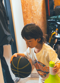for Basketball 家でも外でもバスケ三昧な毎日に。3