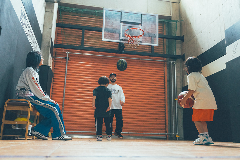 for Basketball 家でも外でもバスケ三昧な毎日に。4