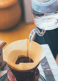 for Coffee こだわりのコーヒーと水で至福のひと時を。3