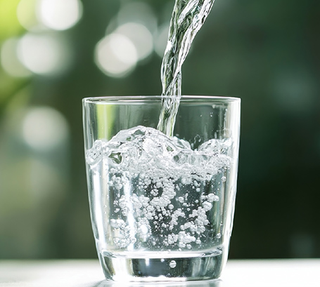 冷たい水がすぐ飲める幸せ