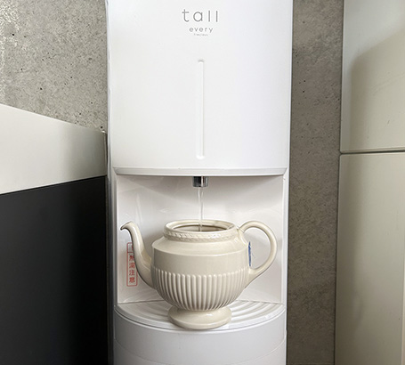 ティータイムが増え、水分不足を解消