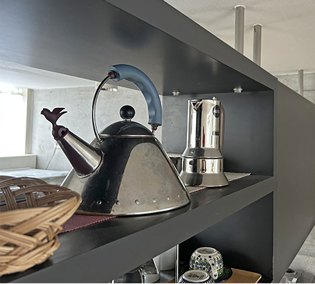 やかんは1年棚上げ状態