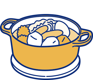 料理にも使える！ イラスト