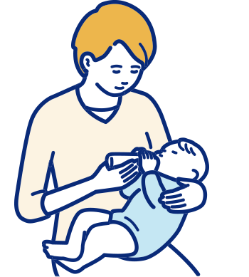 子育てにも最適！ イラスト