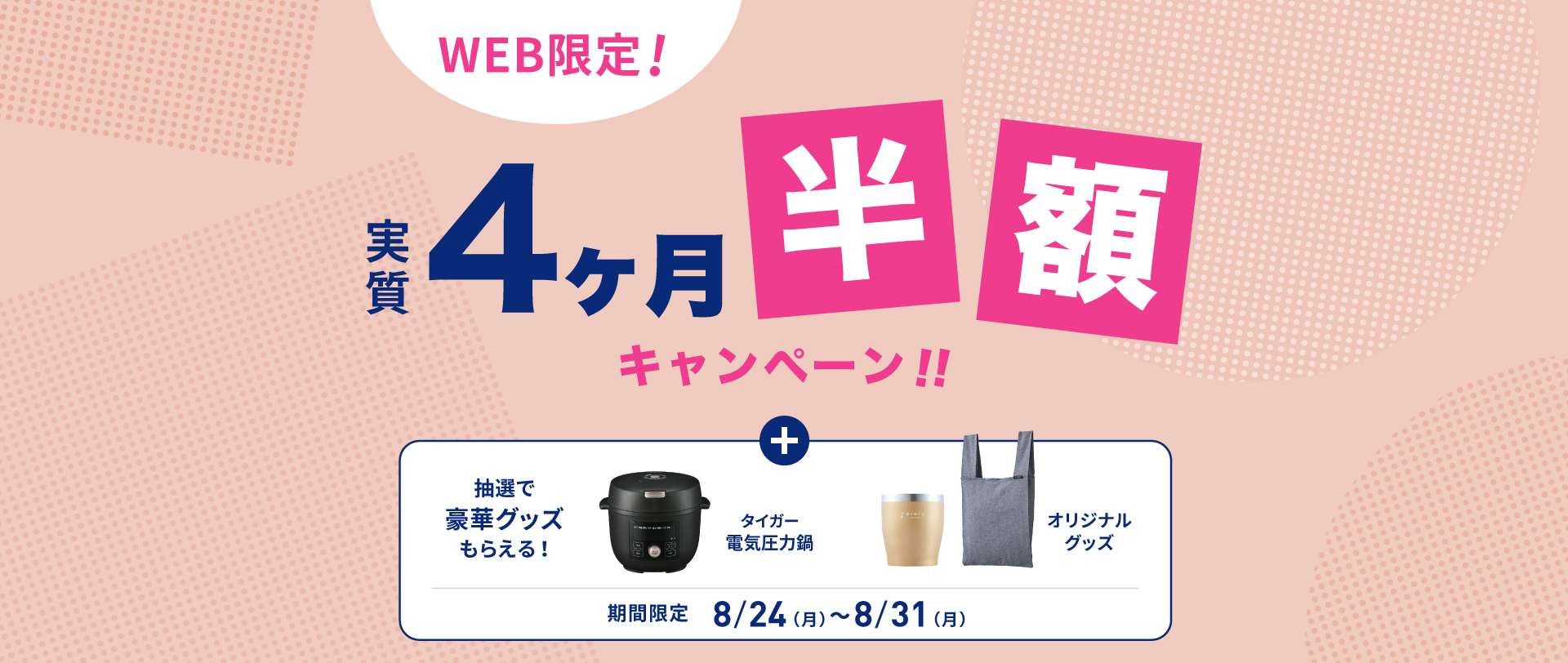 新規お申し込みキャンペーン