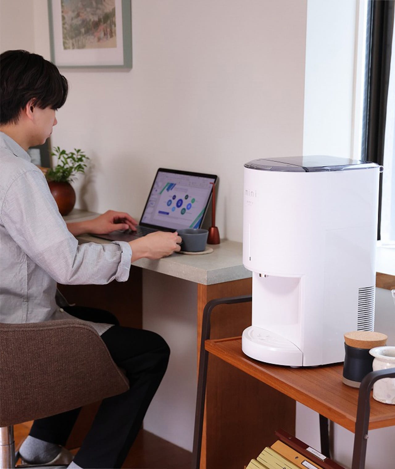 浄水】卓上型の小さなウォーターサーバーevery frecious mini